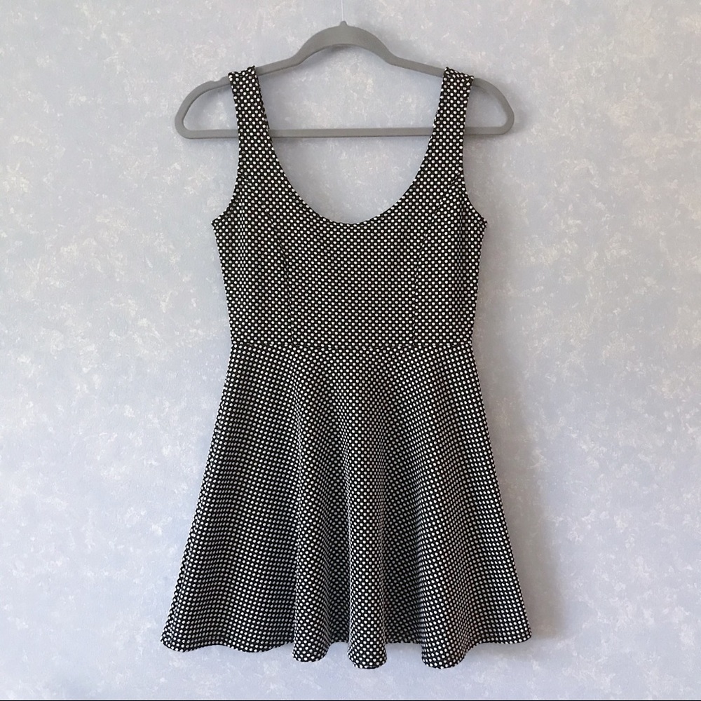 Forever 21 Black & White Polka Dot Dress